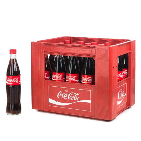 Coca Cola___20x0,5l___Glasflaschen - Getränke Lieferservice Bratschke