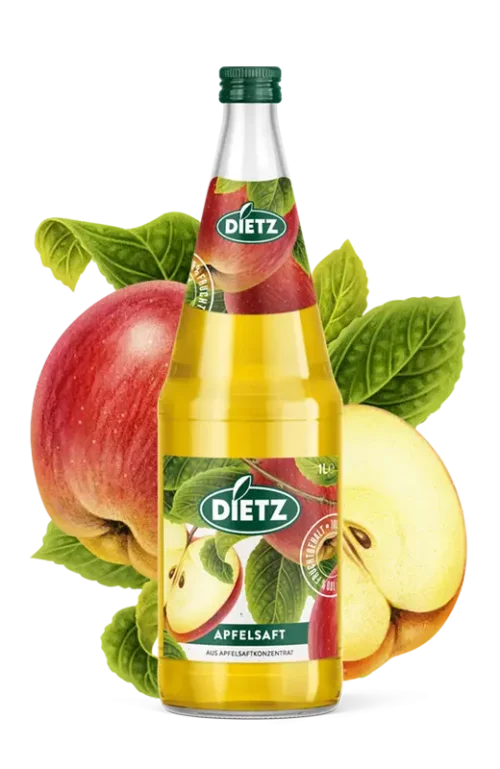 Dietz Apfelsaft Klar