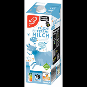gut&günstig H- Vollmilch 1,5% im 12 er Pack